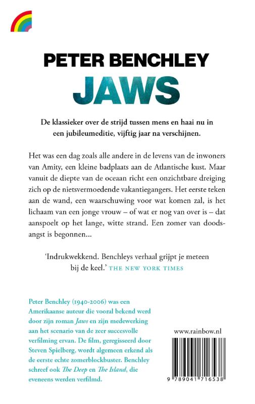 Achterkant van Jaws