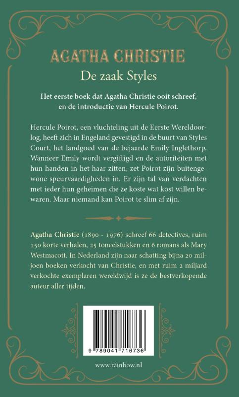 Achterkant van De zaak Styles