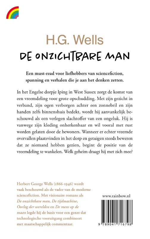 Achterkant van De onzichtbare man