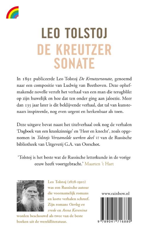 Achterkant van De Kreutzersonate