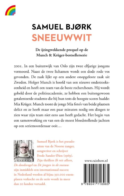 Achterkant van Sneeuwwit