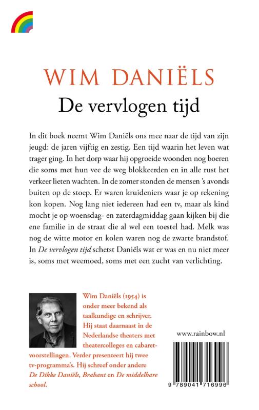 Achterkant van De vervlogen tijd