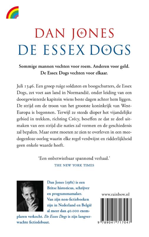 Achterkant van De Essex Dogs