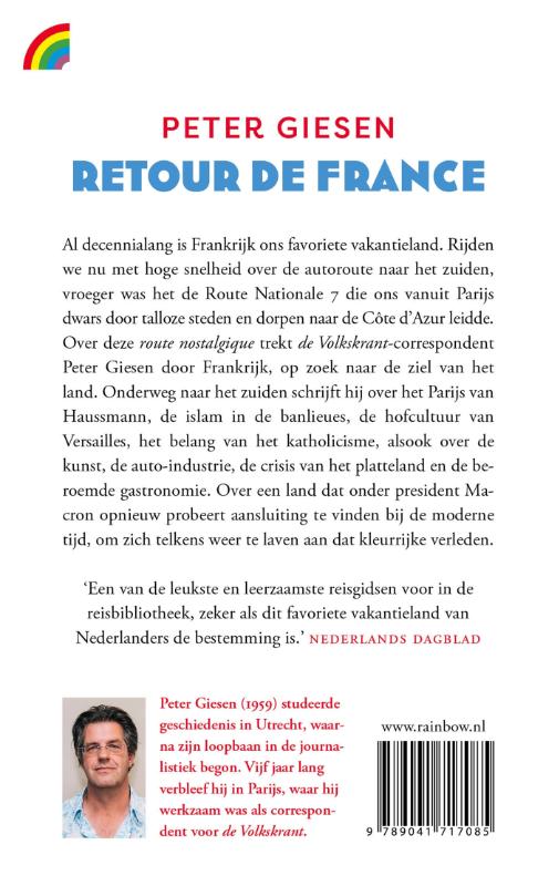Achterkant van Retour de France