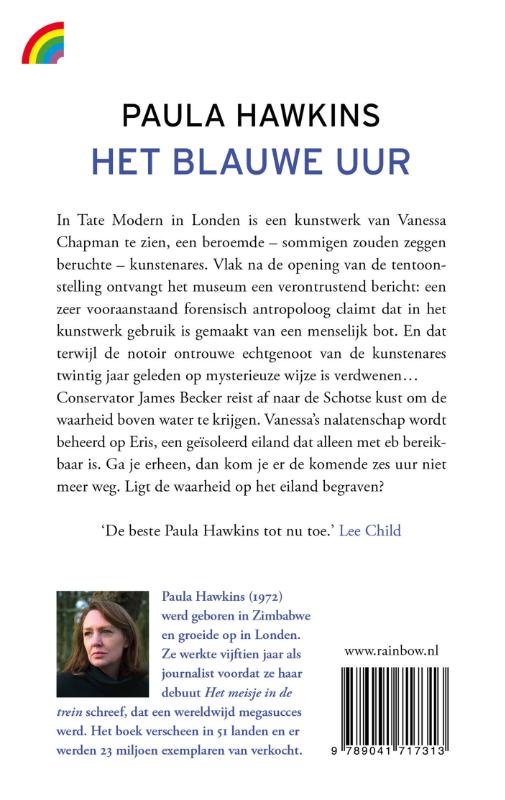 Achterkant van Het blauwe uur