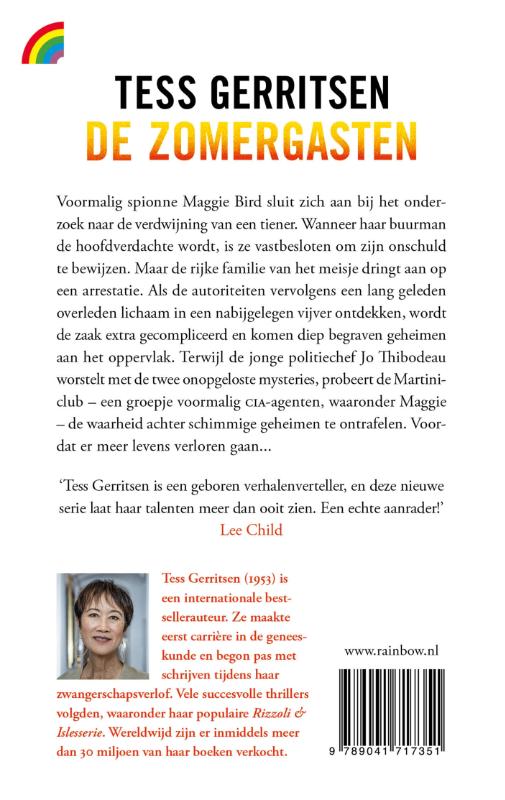 Achterkant van De zomergasten