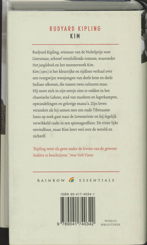 Achterkant van Kim