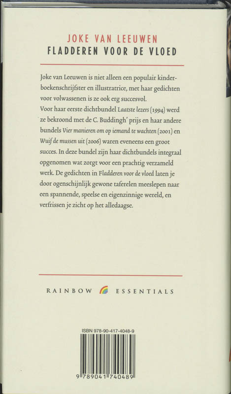 Achterkant van Fladderen voor de vloed