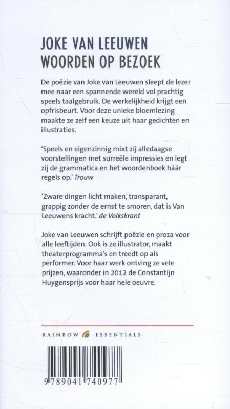 Achterkant van Woorden op bezoek