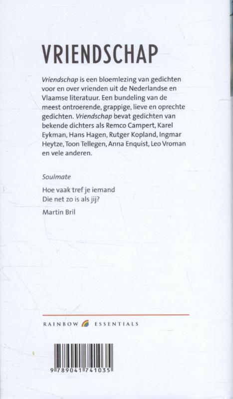 Achterkant van Vriendschap