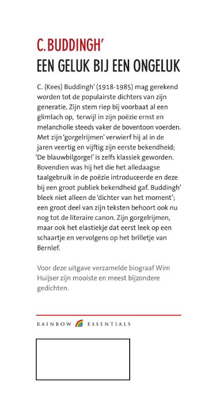 Achterkant van Een geluk bij een ongeluk