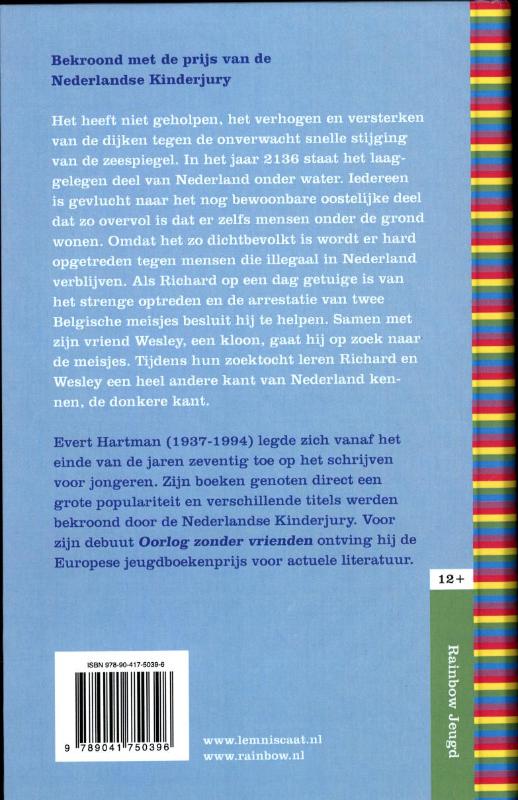 Achterkant van Niemand houdt mij tegen