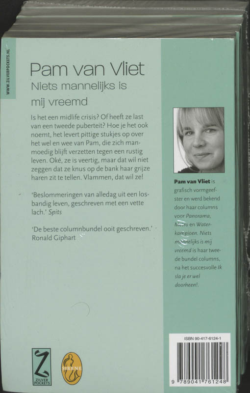Achterkant van Niets mannelijks is mij vreemd