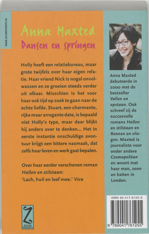 Achterkant van Dansen en springen
