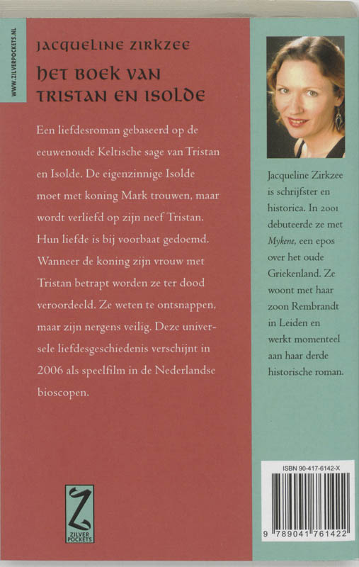 Achterkant van Het boek van Tristan en Isolde