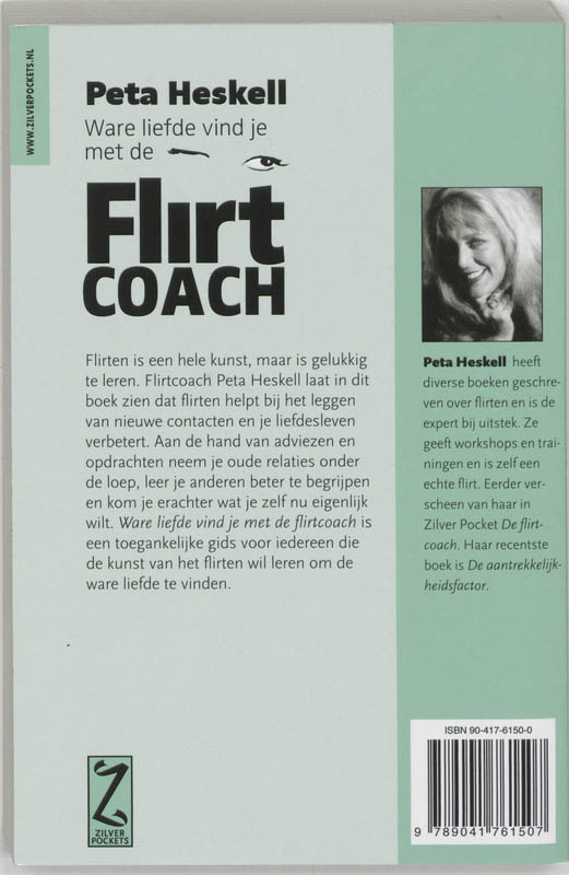 Achterkant van Ware liefde vind je met de flirtcoach
