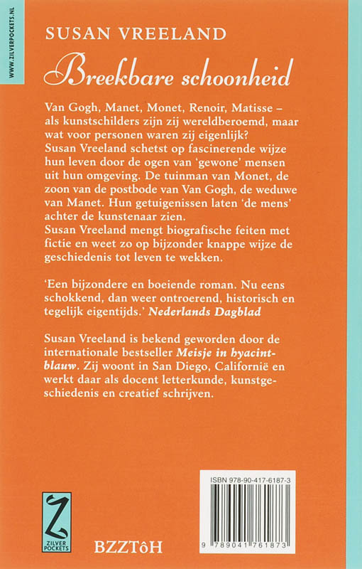 Achterkant van Breekbare schoonheid