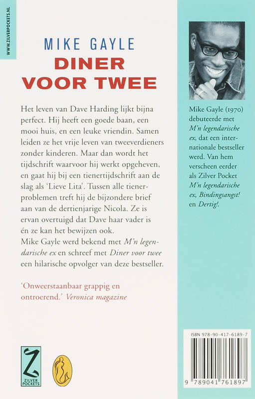 Achterkant van Diner voor twee