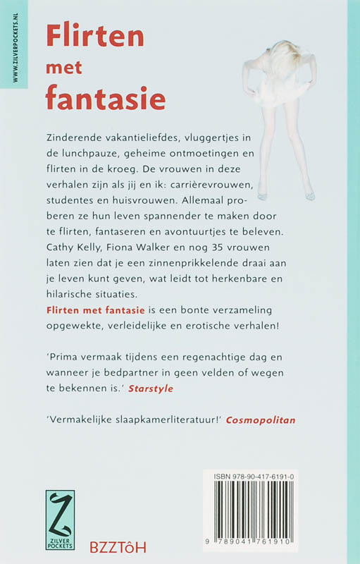 Achterkant van Flirten met fantasie