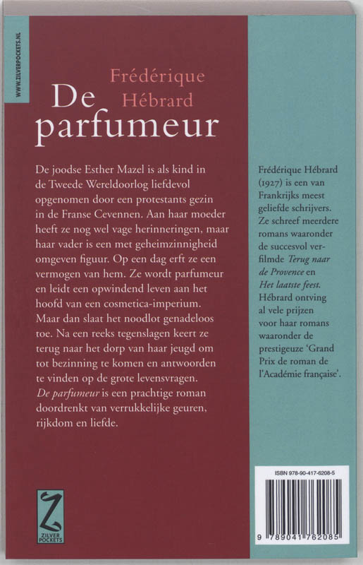 Achterkant van De parfumeur