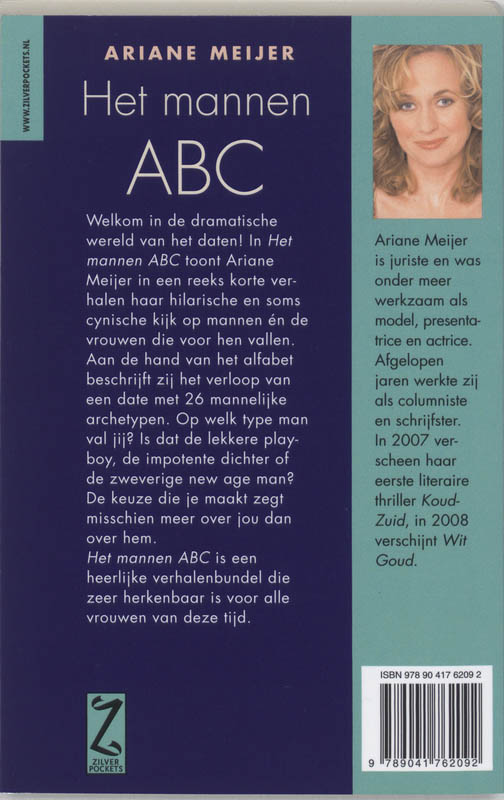 Achterkant van Het mannen ABC