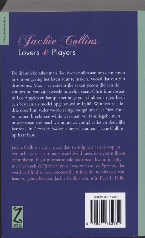 Achterkant van Lovers & Players