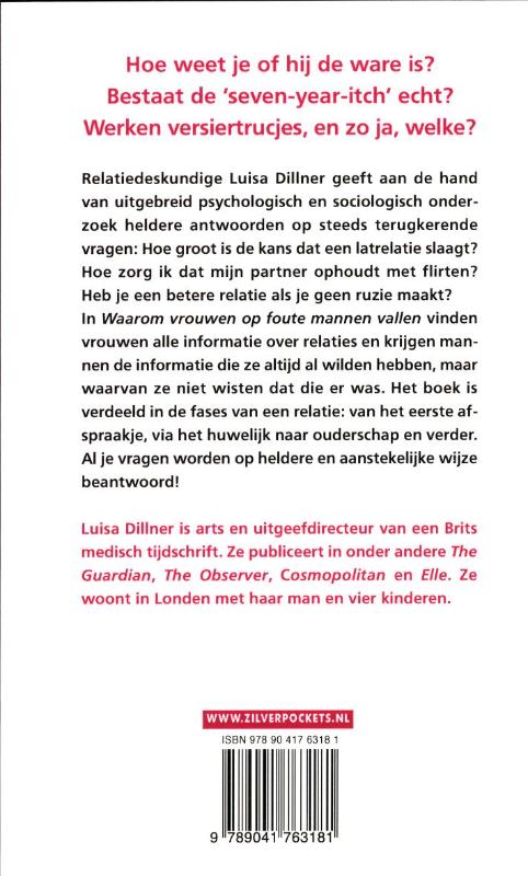 Achterkant van Waarom vrouwen op foute mannen vallen