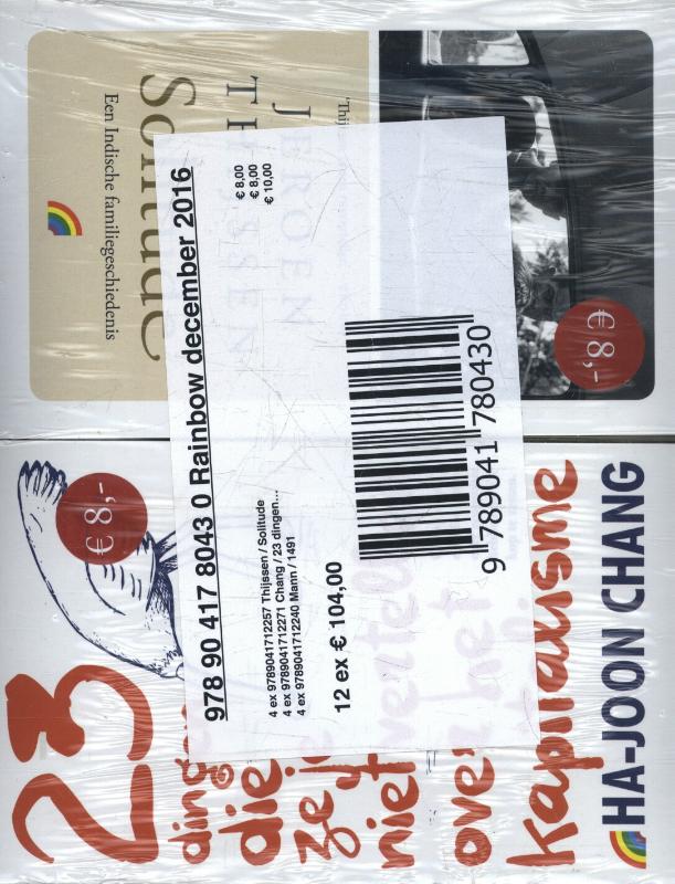 Achterkant van Kleinpak december 2016