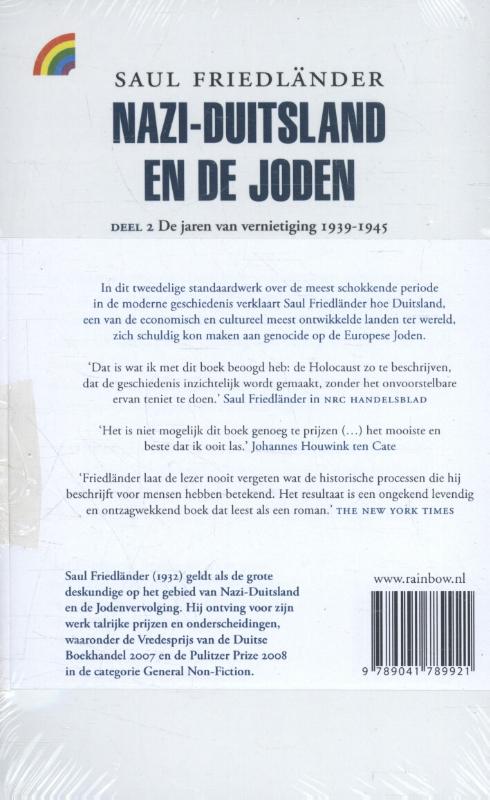 Achterkant van Deel 1 en 2