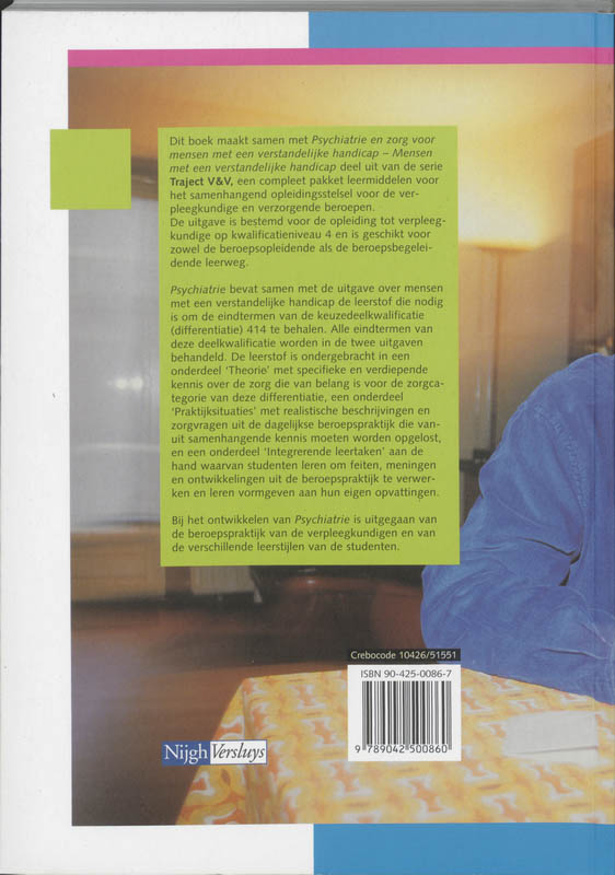 Achterkant van Psychiatrie