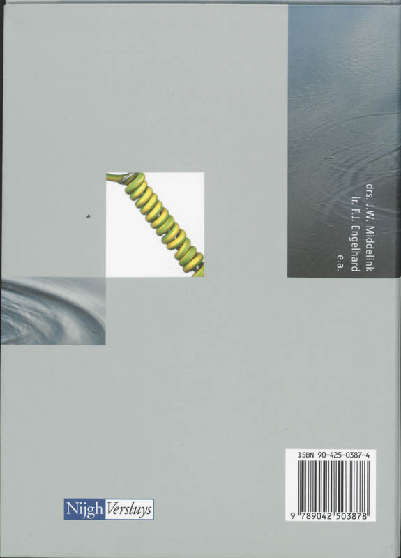 Achterkant van Kernboek