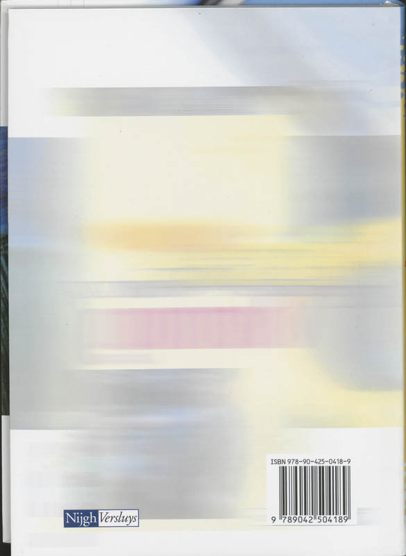 Achterkant van Leerboek