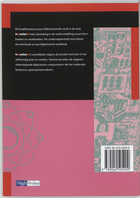 Achterkant van Kernboek