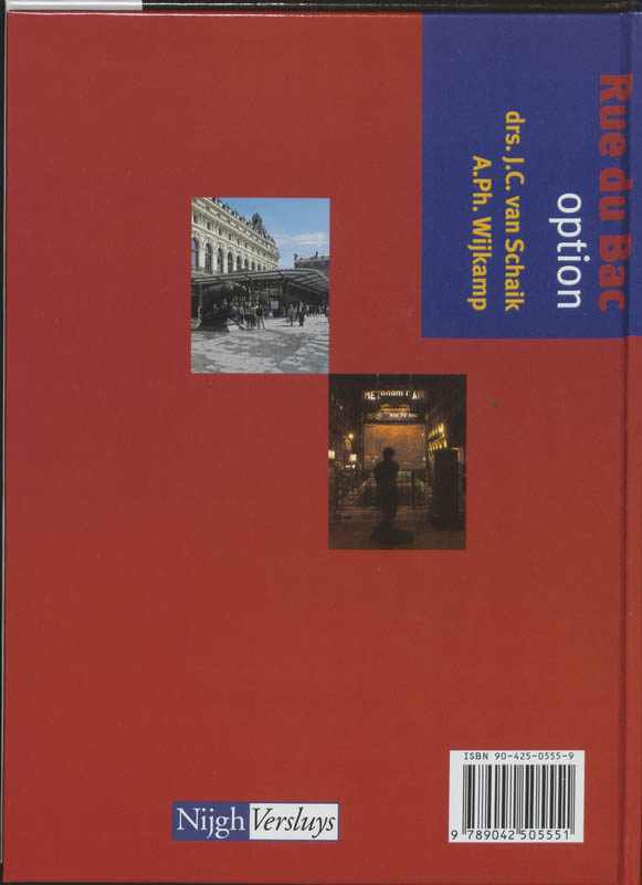 Achterkant van Leerlingenboek