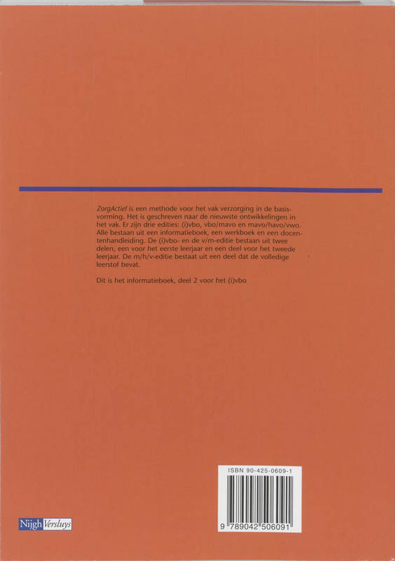 Achterkant van Informatieboek