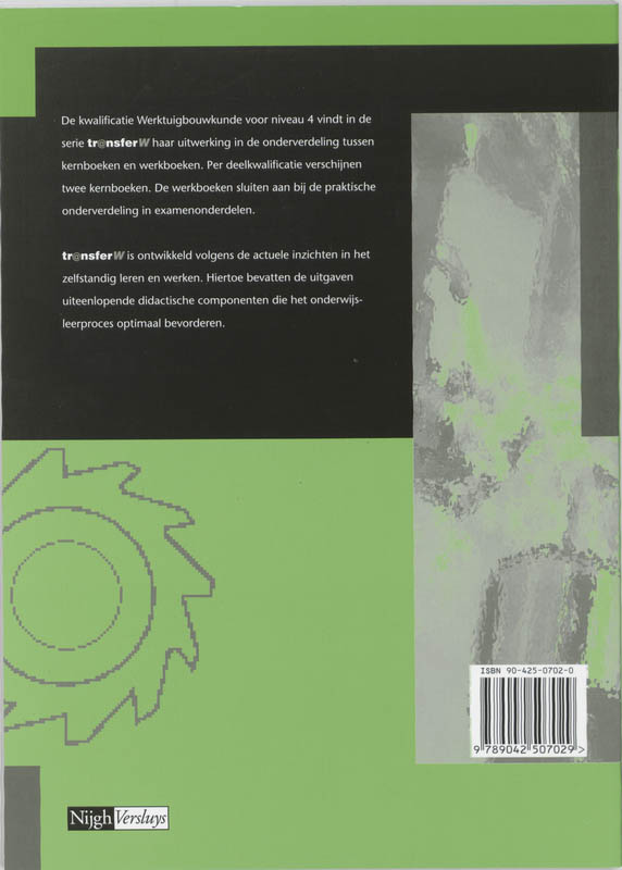 Achterkant van Werkboek