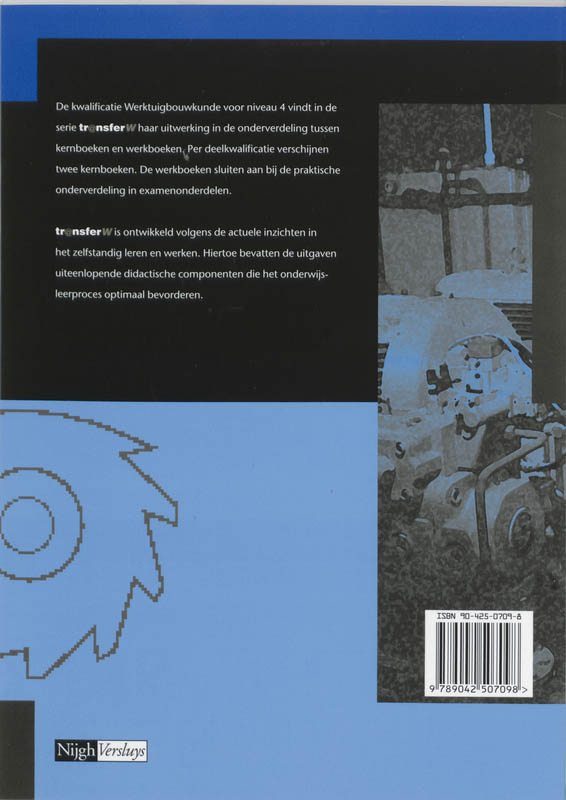 Achterkant van Werkboek