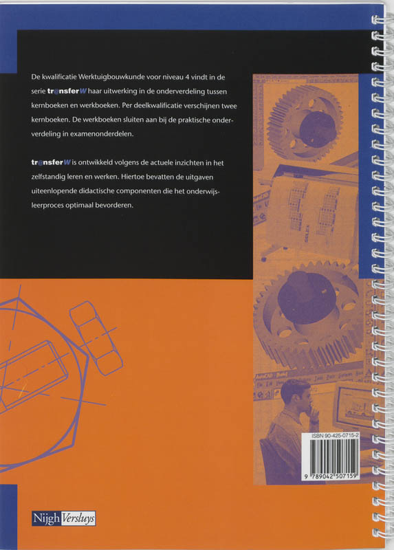 Achterkant van Leerwerkboek