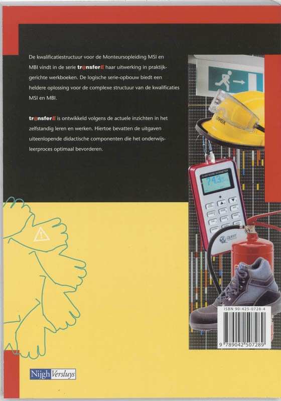Achterkant van Werkboek