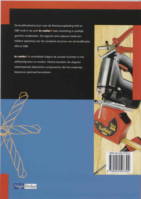 Achterkant van Leerwerkboek