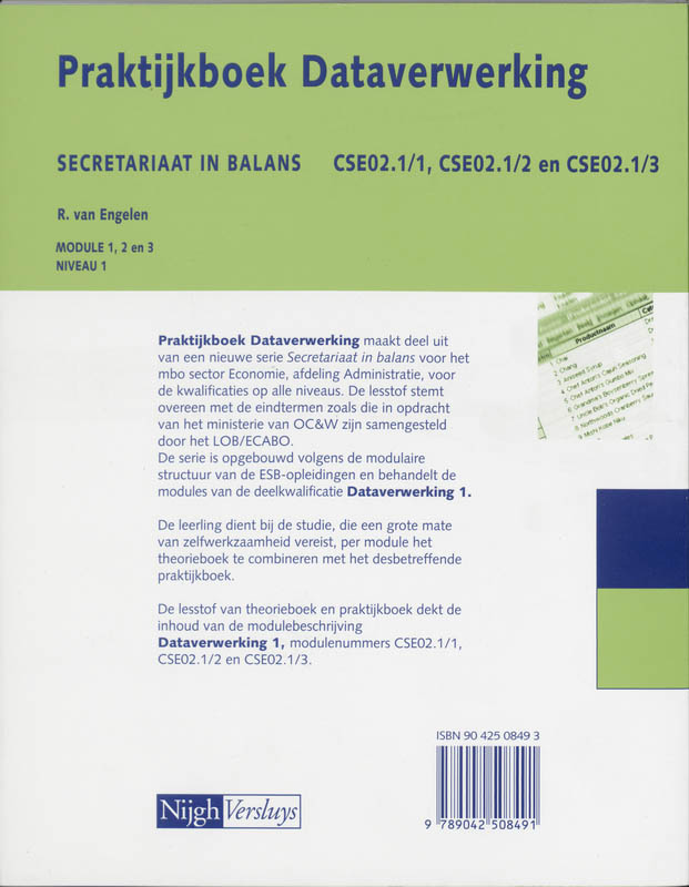 Achterkant van Opdrachten