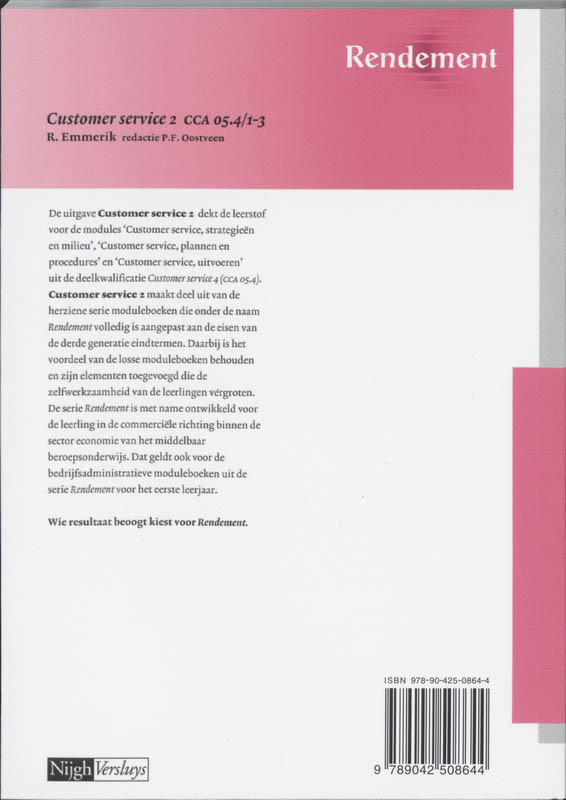 Achterkant van Theorieboek