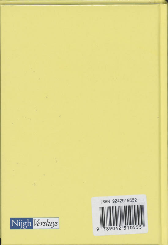 Achterkant van Kookboek N.C.B.