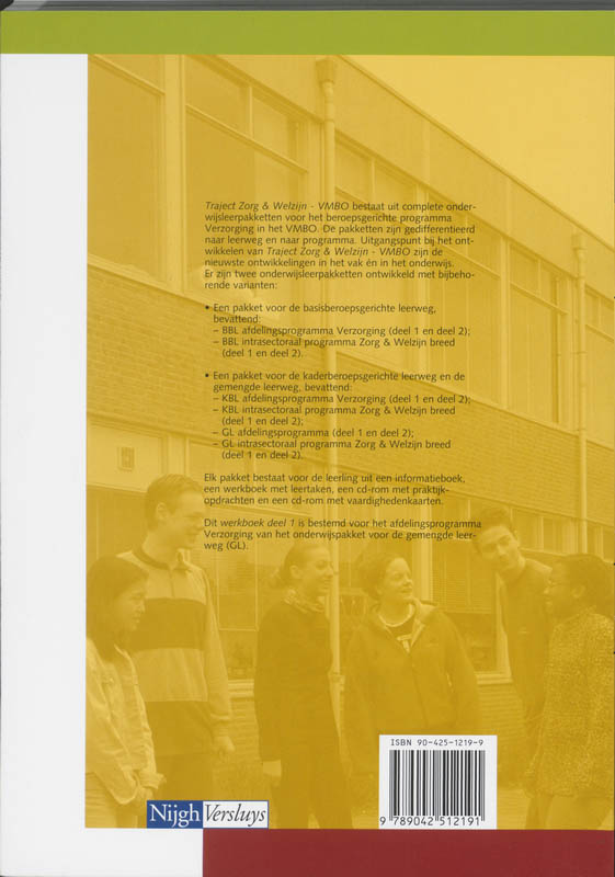 Achterkant van Werkboek