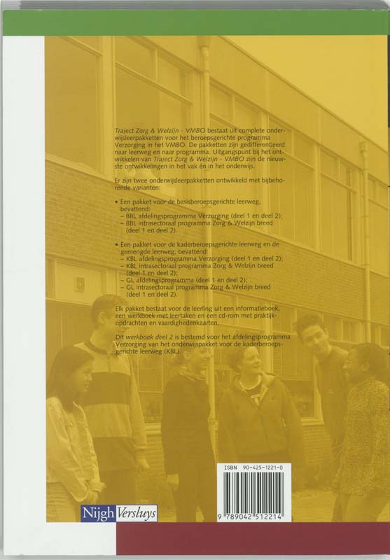 Achterkant van Werkboek