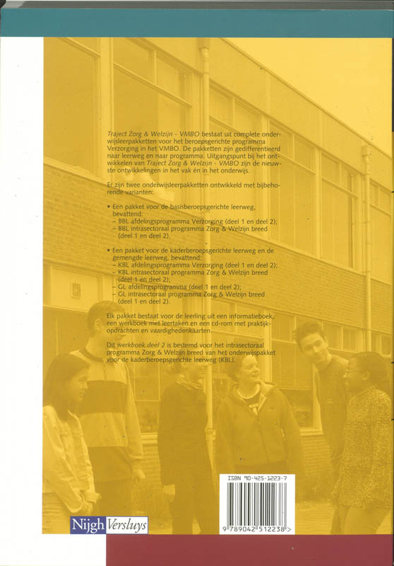 Achterkant van Werkboek