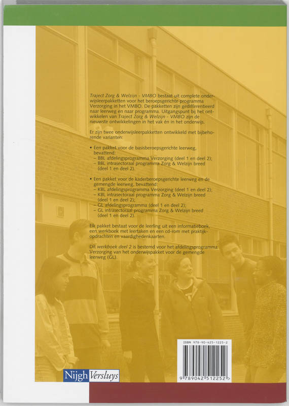 Achterkant van Werkboek