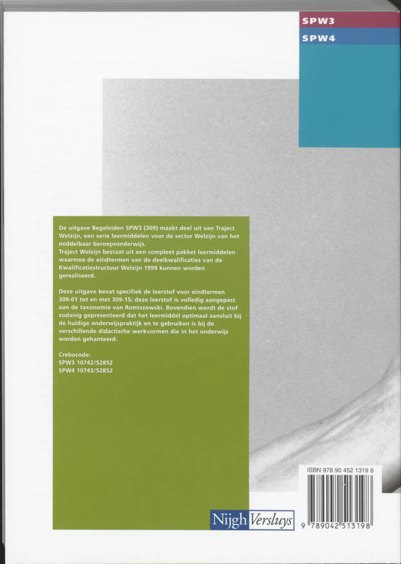 Achterkant van Leerlingenboek