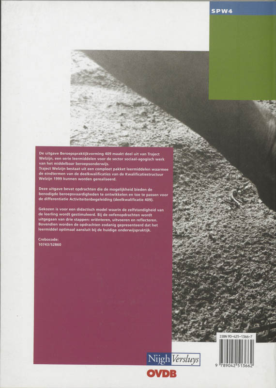 Achterkant van Werkboek