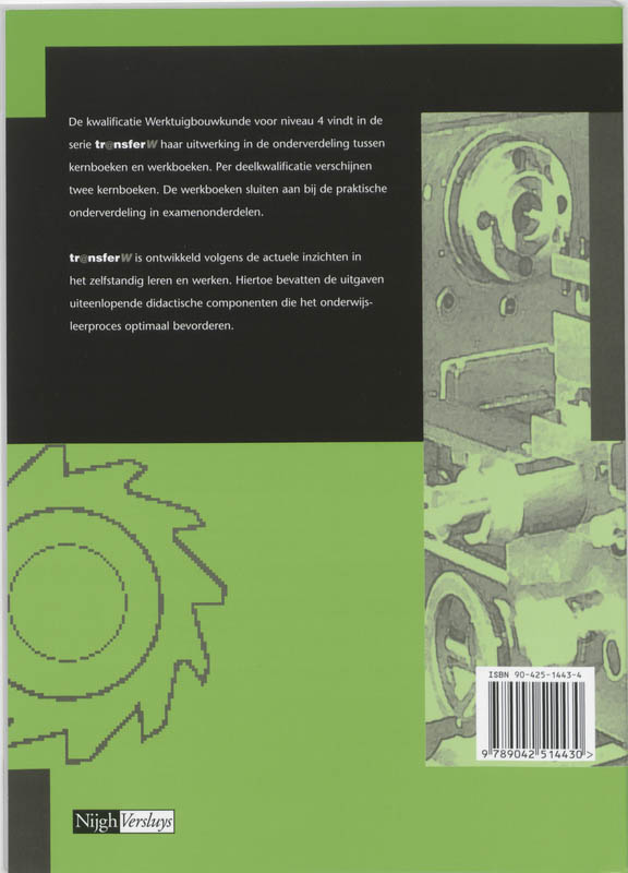 Achterkant van Werkboek